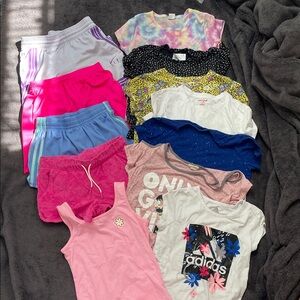 Girls spring summer play clothes lot